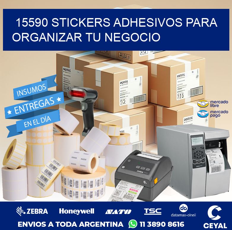 15590 STICKERS ADHESIVOS PARA ORGANIZAR TU NEGOCIO