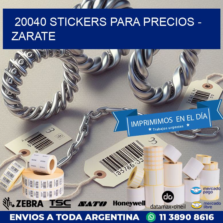 20040 STICKERS PARA PRECIOS – ZARATE