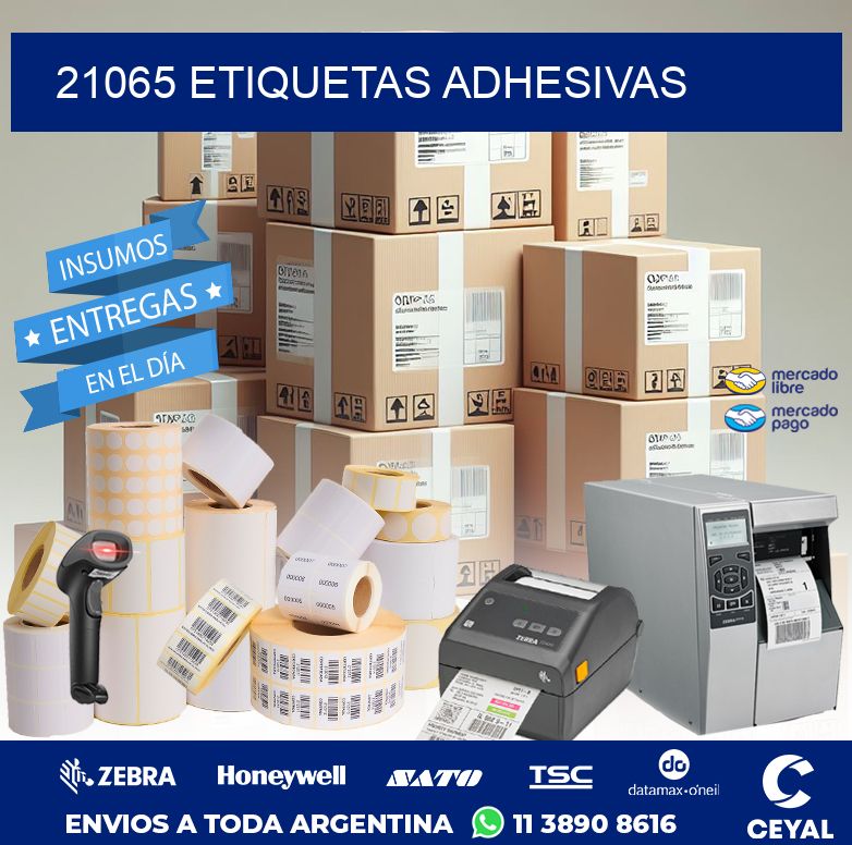 21065 ETIQUETAS ADHESIVAS