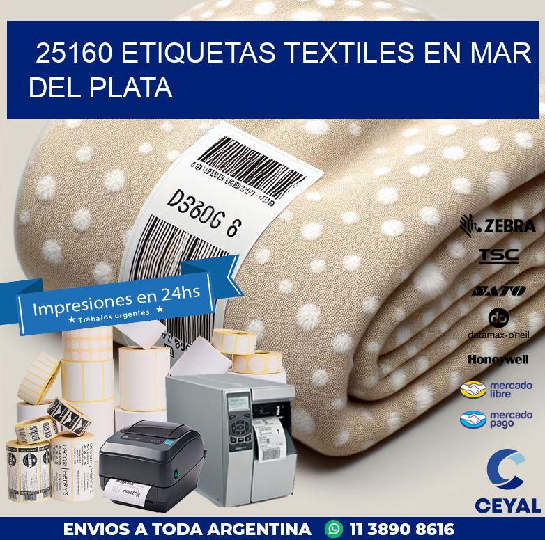 25160 ETIQUETAS TEXTILES EN MAR DEL PLATA