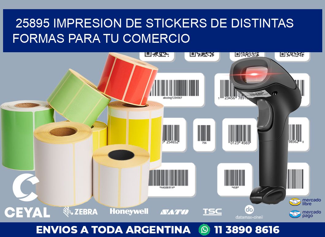 25895 IMPRESION DE STICKERS DE DISTINTAS FORMAS PARA TU COMERCIO