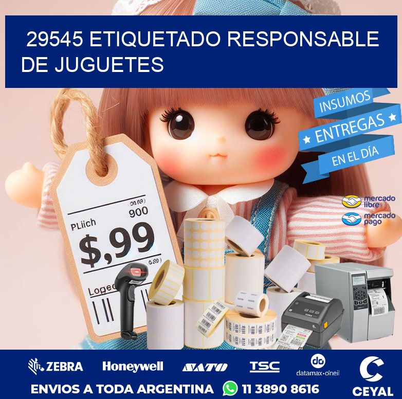 29545 ETIQUETADO RESPONSABLE DE JUGUETES