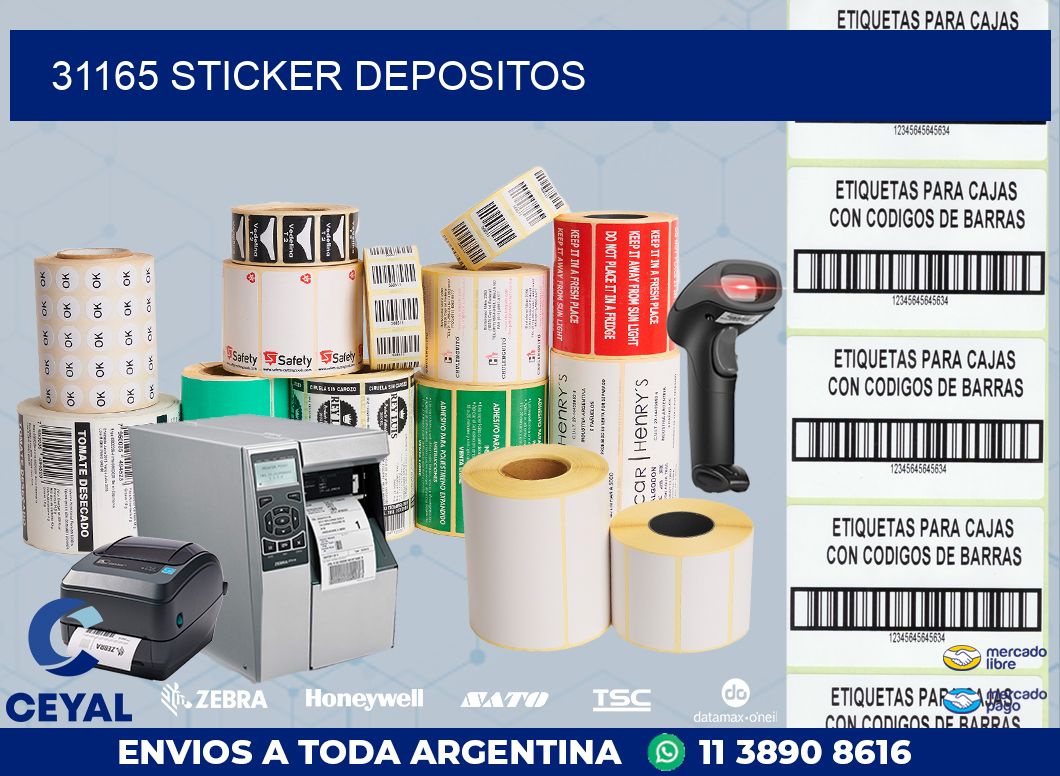 31165 STICKER DEPOSITOS