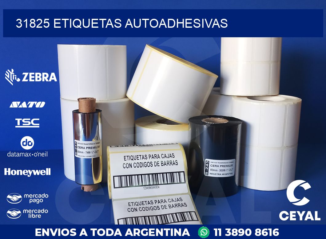 31825 ETIQUETAS AUTOADHESIVAS