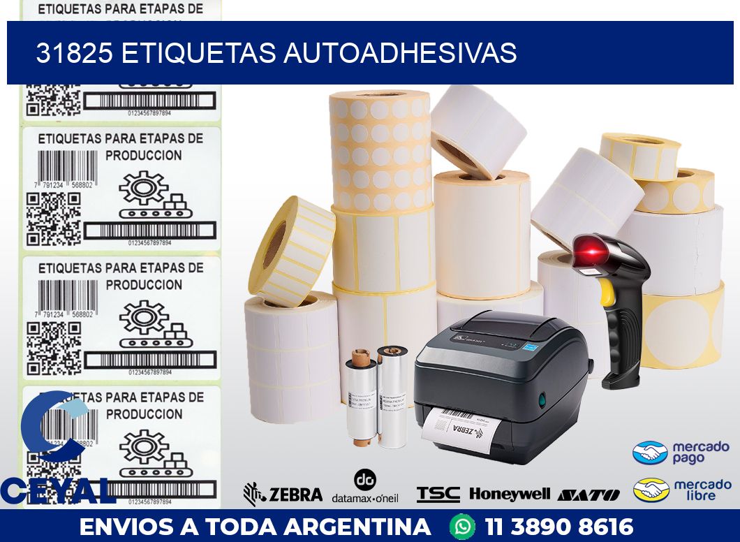 31825 ETIQUETAS AUTOADHESIVAS