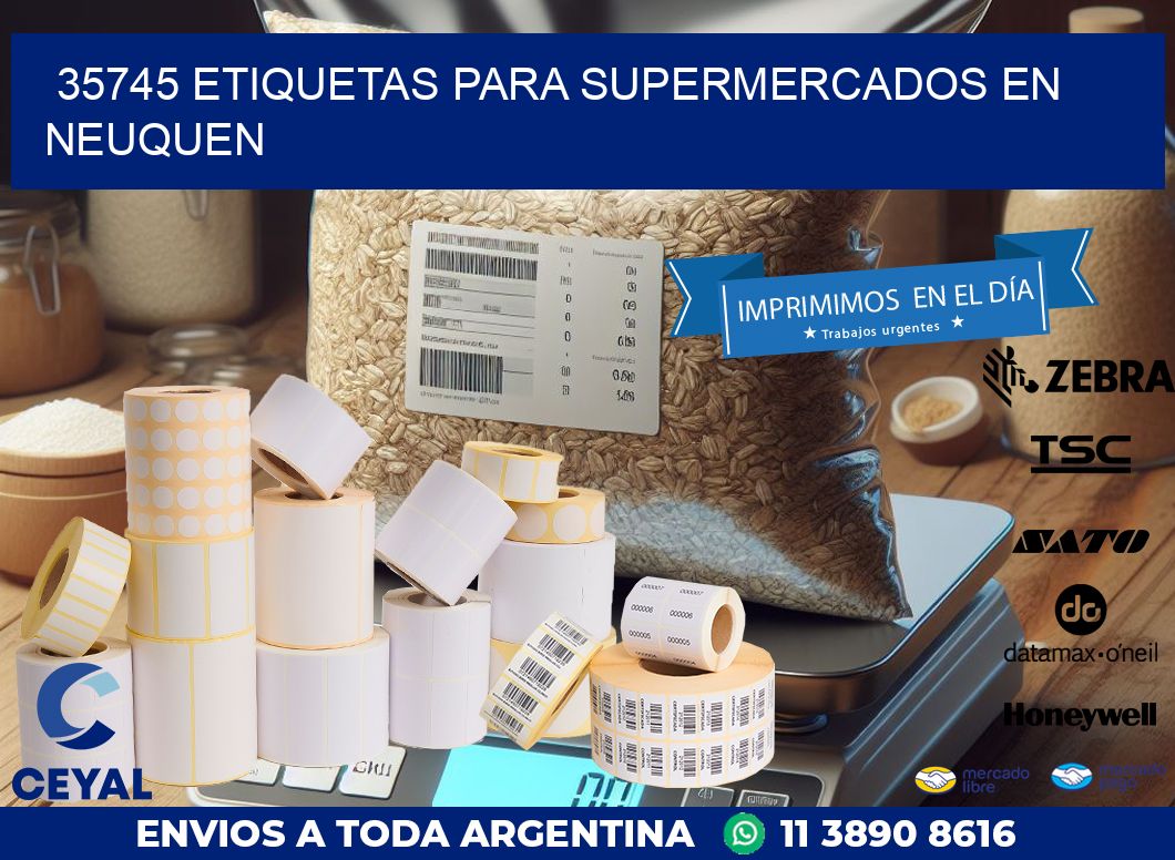 35745 ETIQUETAS PARA SUPERMERCADOS EN NEUQUEN