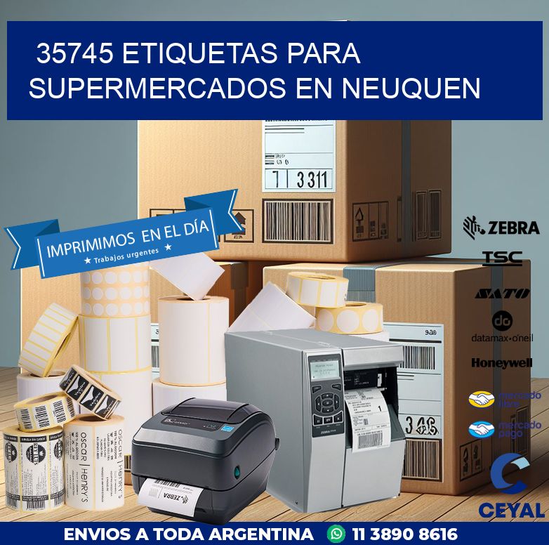 35745 ETIQUETAS PARA SUPERMERCADOS EN NEUQUEN