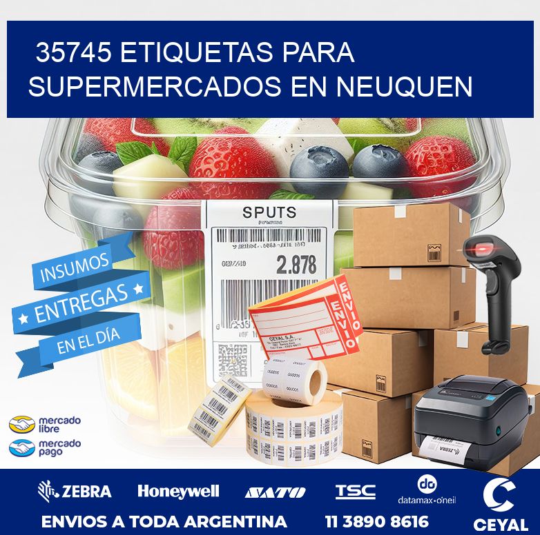 35745 ETIQUETAS PARA SUPERMERCADOS EN NEUQUEN