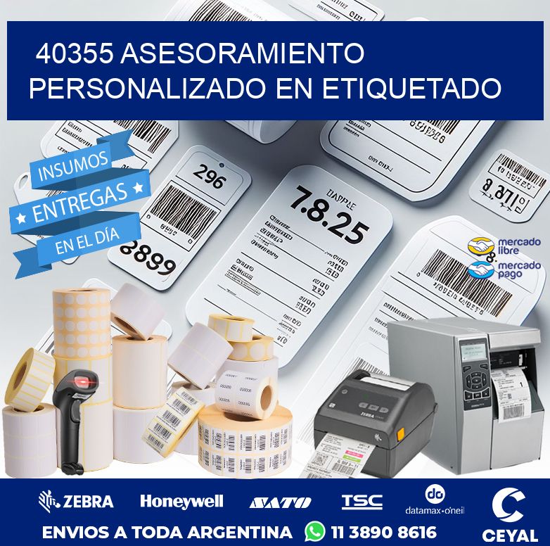 40355 ASESORAMIENTO PERSONALIZADO EN ETIQUETADO