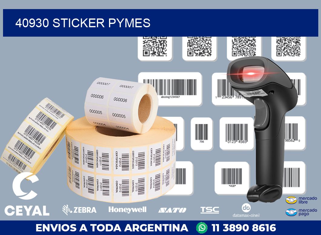 40930 STICKER PYMES