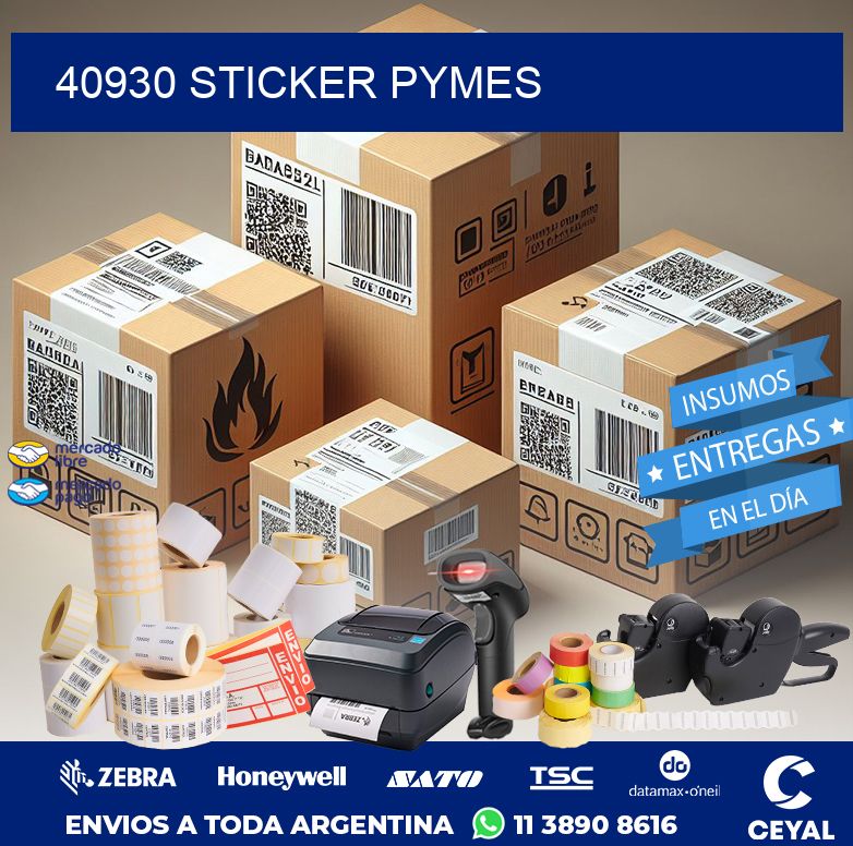 40930 STICKER PYMES