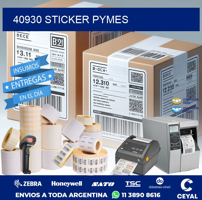 40930 STICKER PYMES