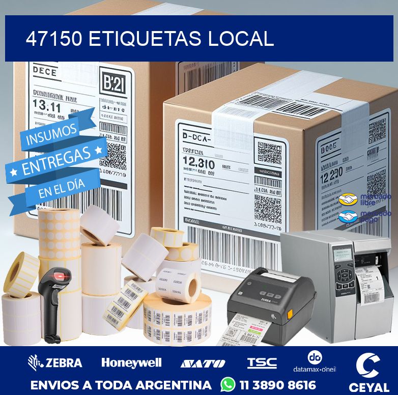 47150 ETIQUETAS LOCAL