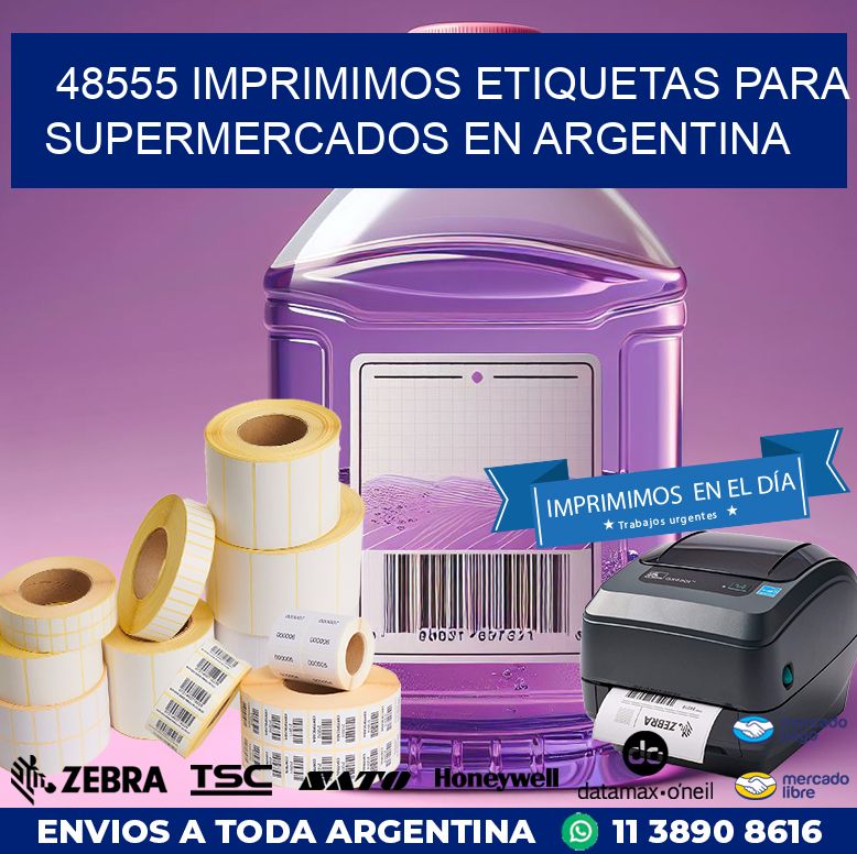 48555 IMPRIMIMOS ETIQUETAS PARA SUPERMERCADOS EN ARGENTINA