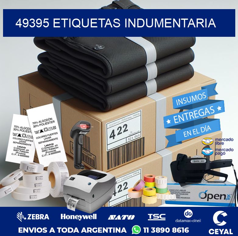 49395 ETIQUETAS INDUMENTARIA