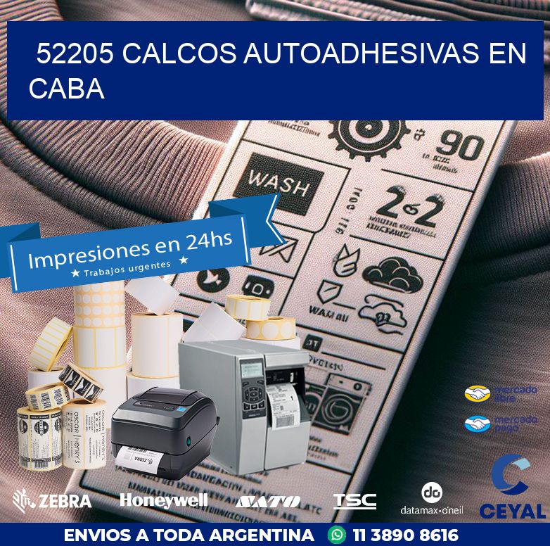 52205 CALCOS AUTOADHESIVAS EN CABA