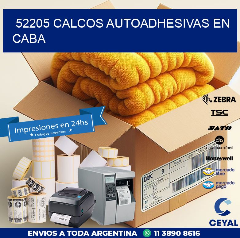 52205 CALCOS AUTOADHESIVAS EN CABA