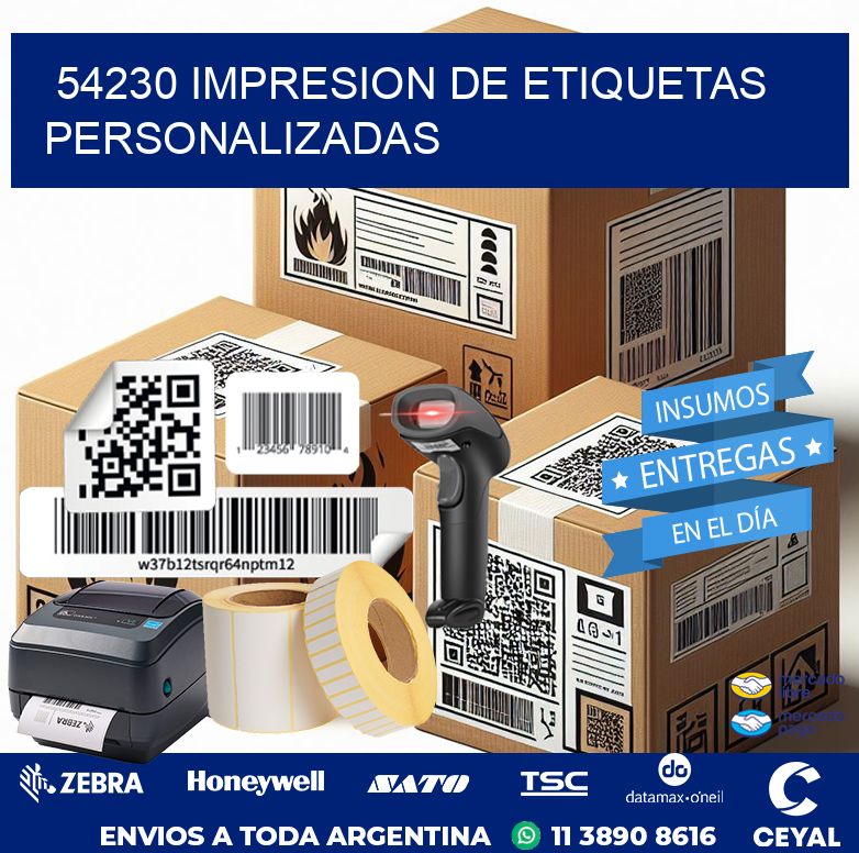 54230 IMPRESION DE ETIQUETAS PERSONALIZADAS