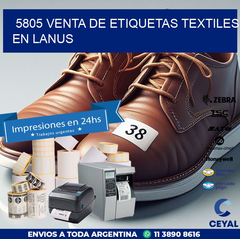 5805 VENTA DE ETIQUETAS TEXTILES EN LANUS