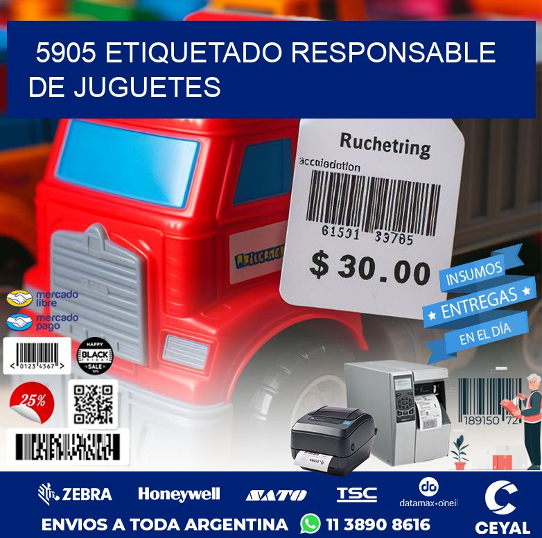 5905 ETIQUETADO RESPONSABLE DE JUGUETES