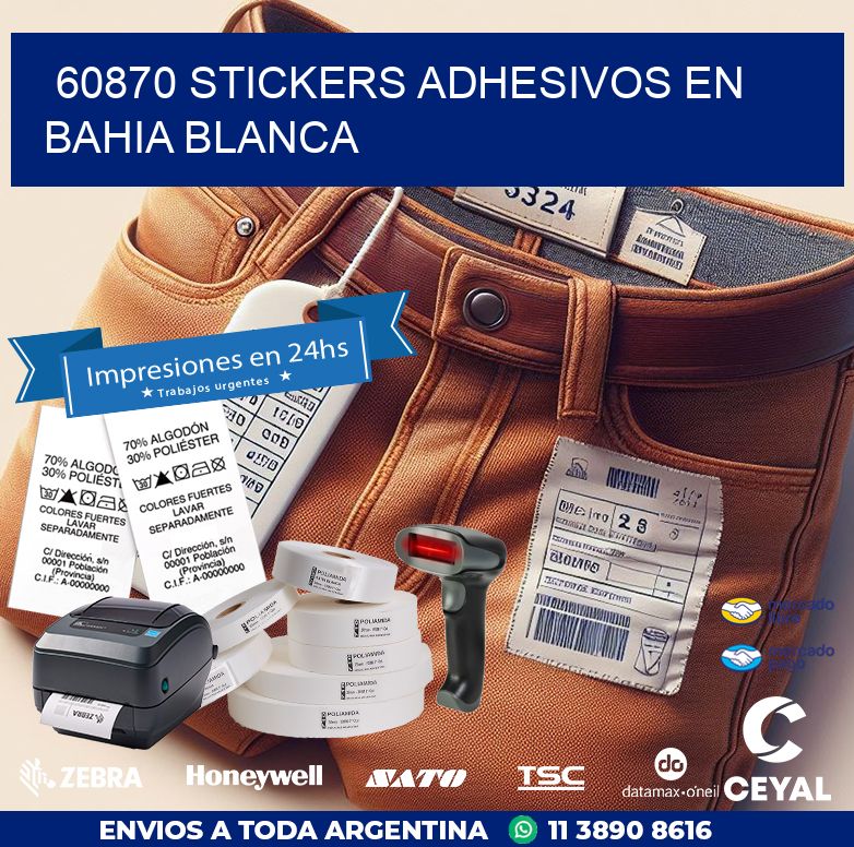 60870 STICKERS ADHESIVOS EN BAHIA BLANCA