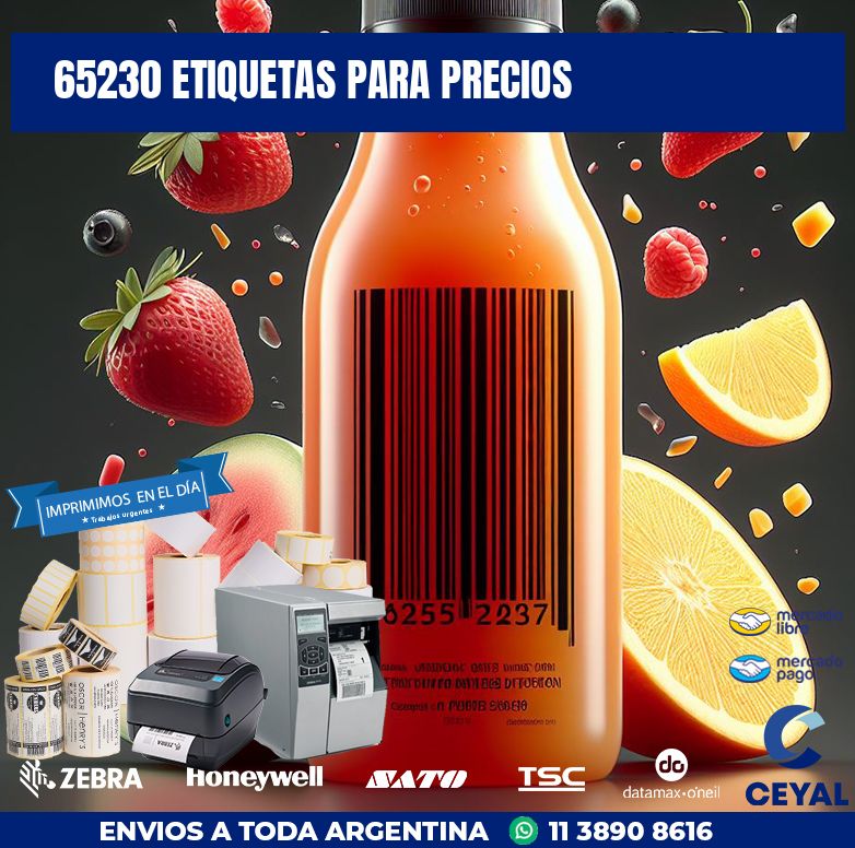 65230 ETIQUETAS PARA PRECIOS