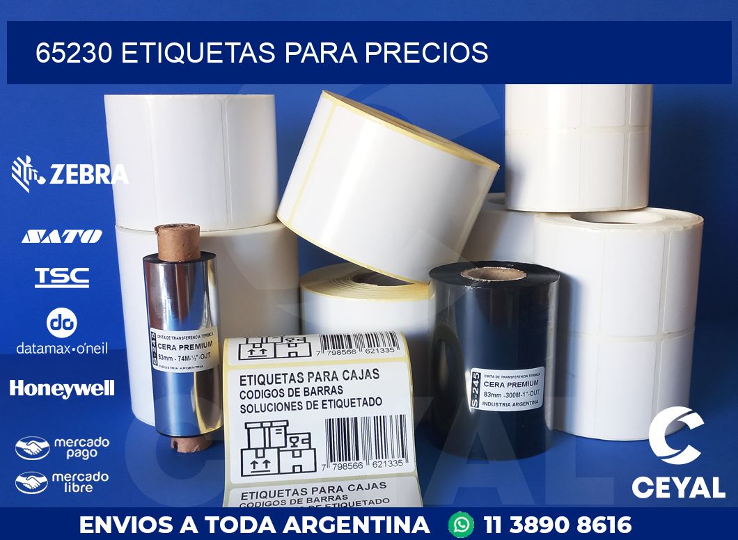 65230 ETIQUETAS PARA PRECIOS