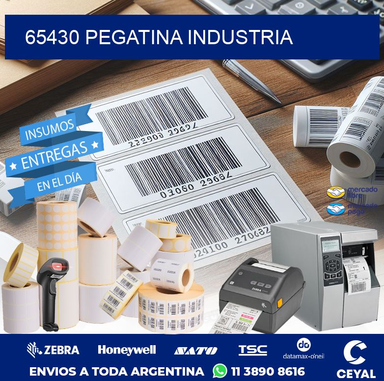 65430 PEGATINA INDUSTRIA