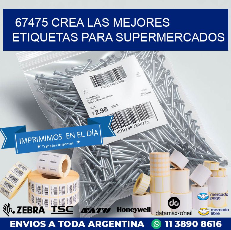 67475 CREA LAS MEJORES ETIQUETAS PARA SUPERMERCADOS