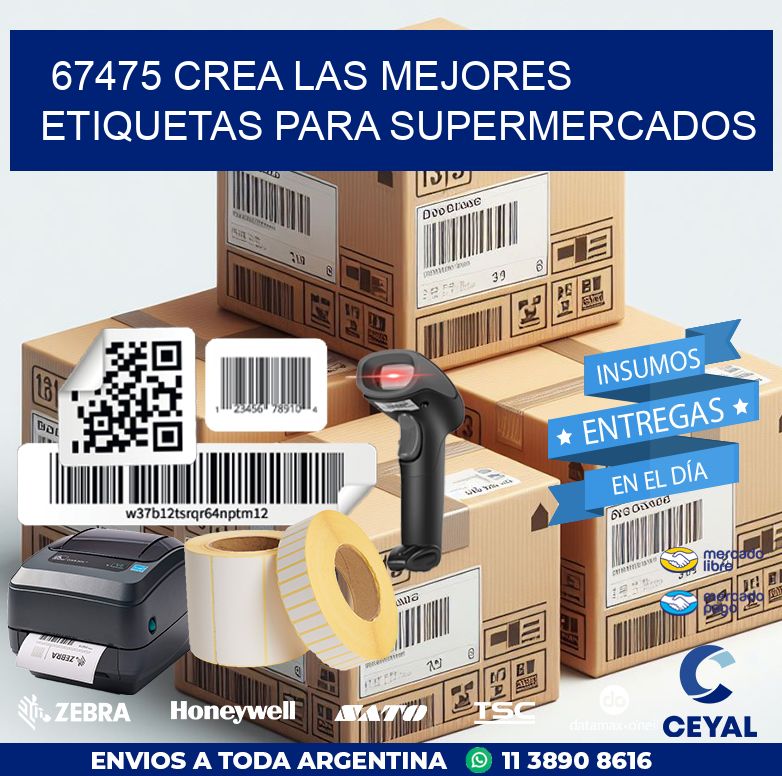 67475 CREA LAS MEJORES ETIQUETAS PARA SUPERMERCADOS