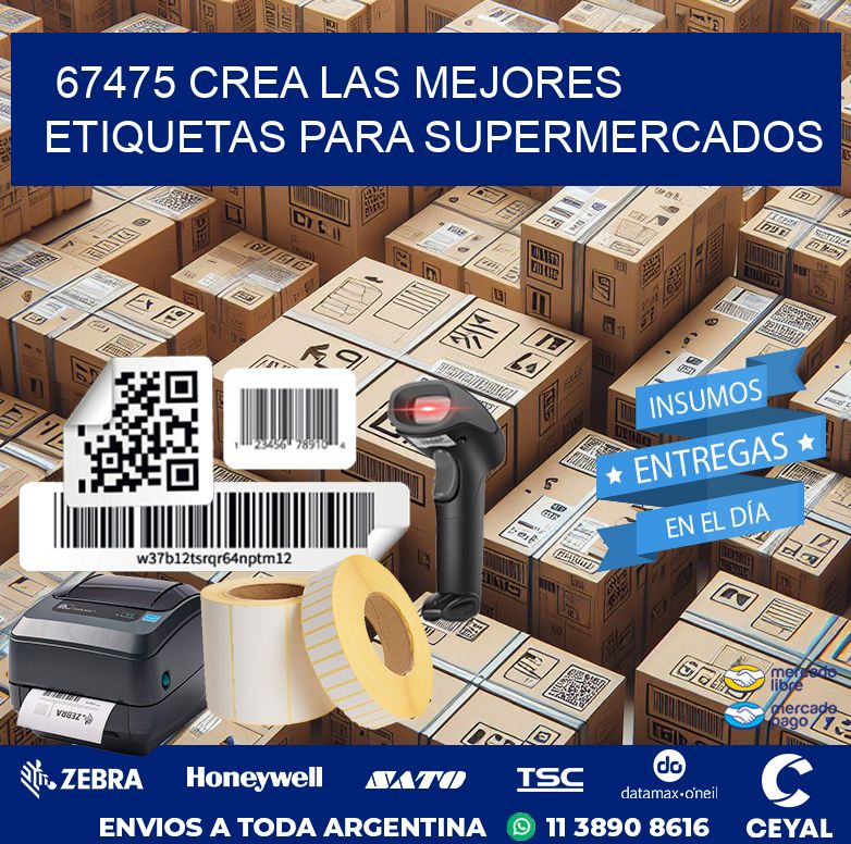 67475 CREA LAS MEJORES ETIQUETAS PARA SUPERMERCADOS