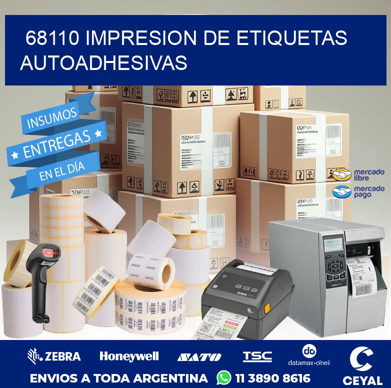 68110 IMPRESION DE ETIQUETAS AUTOADHESIVAS