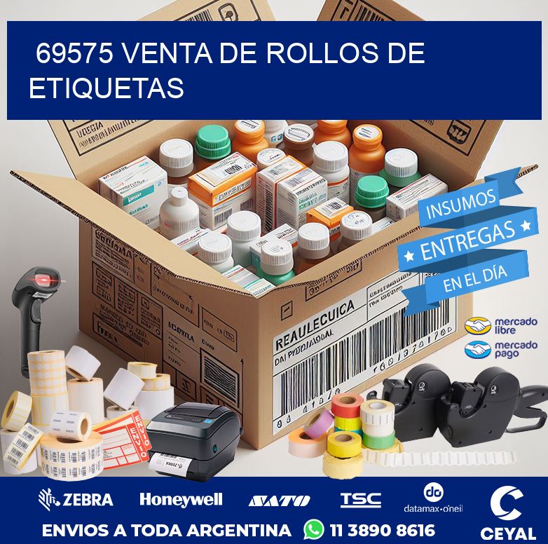 69575 VENTA DE ROLLOS DE ETIQUETAS