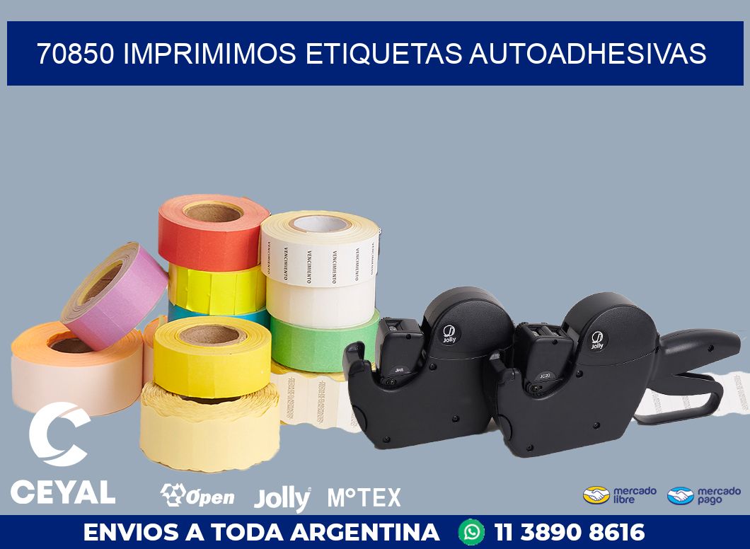 70850 IMPRIMIMOS ETIQUETAS AUTOADHESIVAS