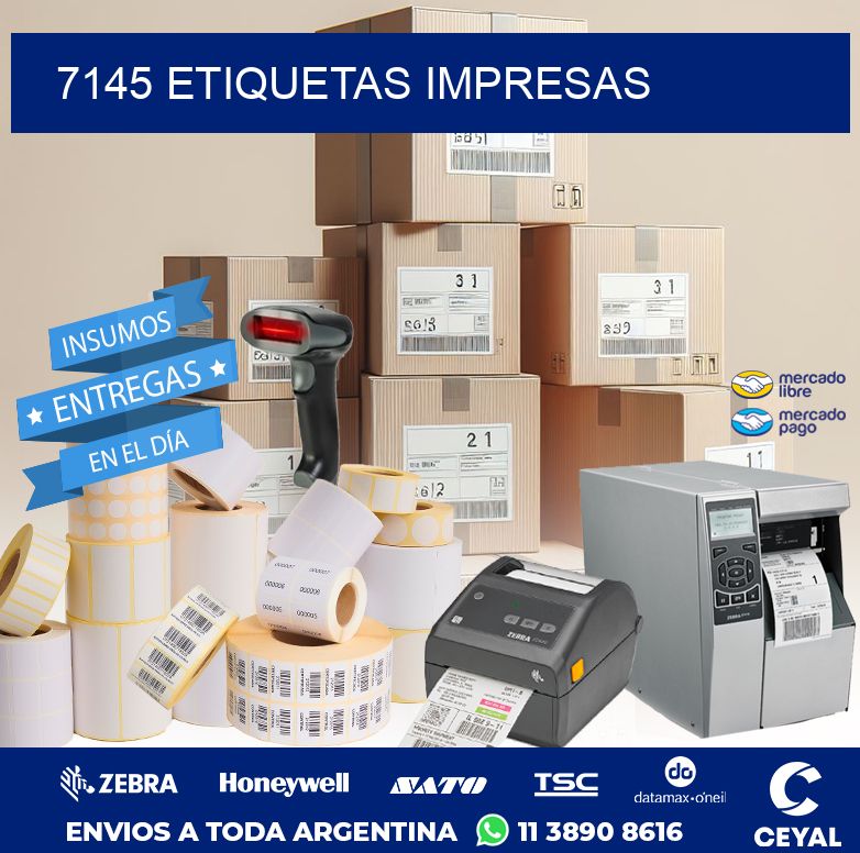 7145 ETIQUETAS IMPRESAS