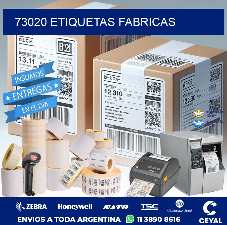 73020 ETIQUETAS FABRICAS