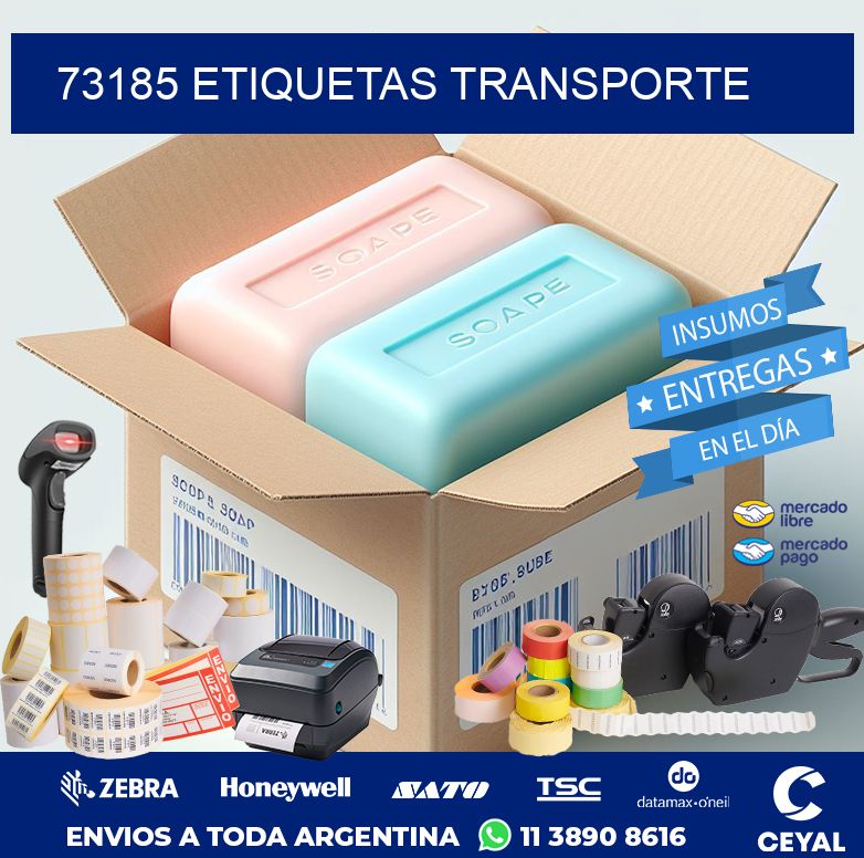 73185 ETIQUETAS TRANSPORTE