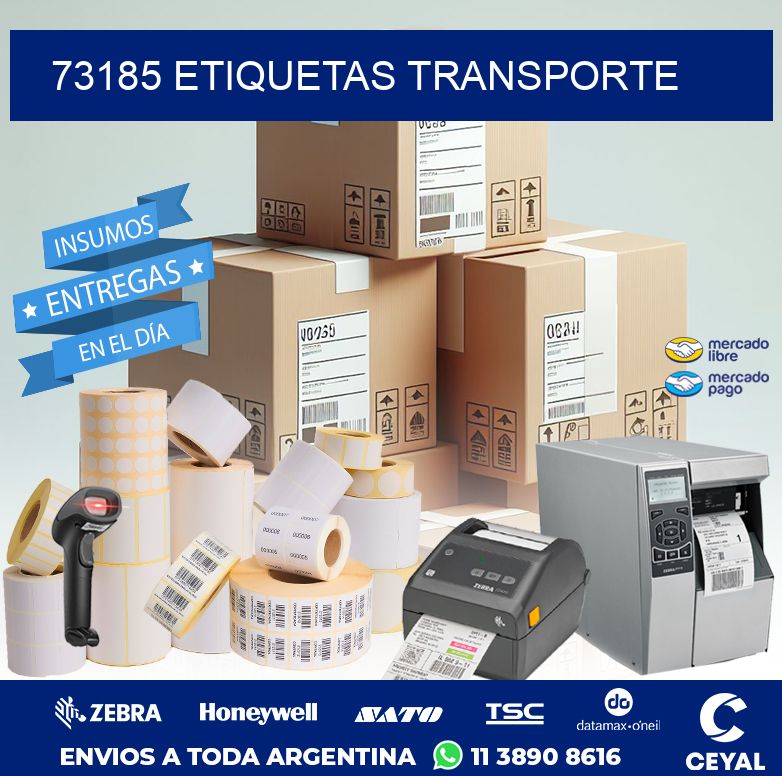 73185 ETIQUETAS TRANSPORTE