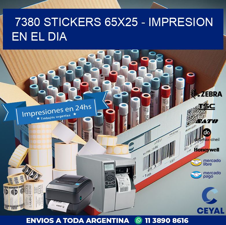 7380 STICKERS 65×25 – IMPRESION EN EL DIA