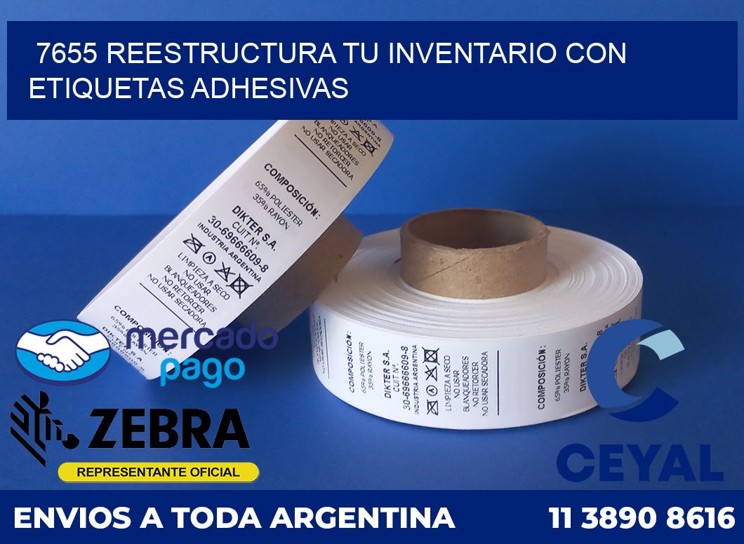 7655 REESTRUCTURA TU INVENTARIO CON ETIQUETAS ADHESIVAS