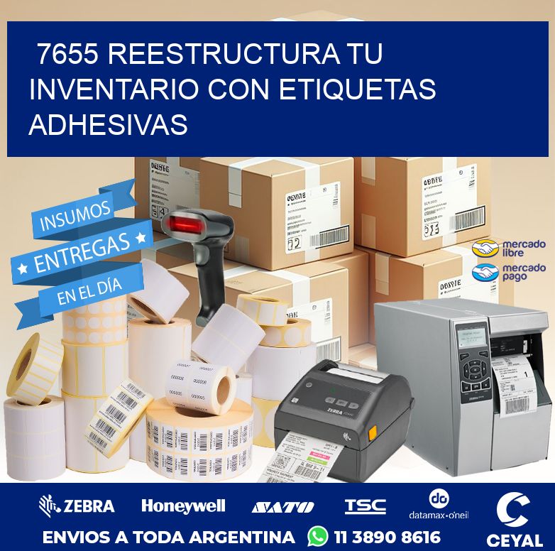 7655 REESTRUCTURA TU INVENTARIO CON ETIQUETAS ADHESIVAS