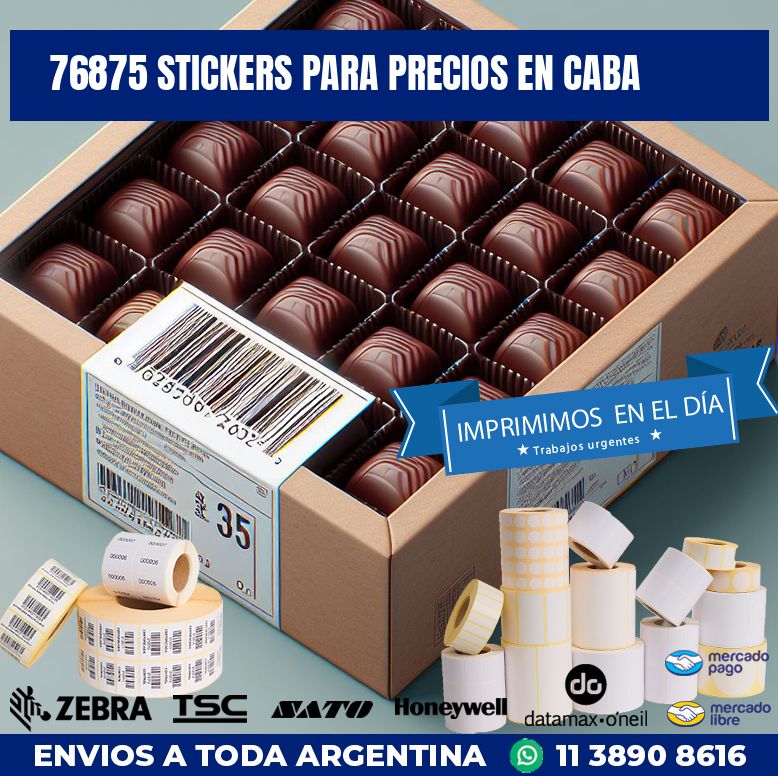 76875 STICKERS PARA PRECIOS EN CABA