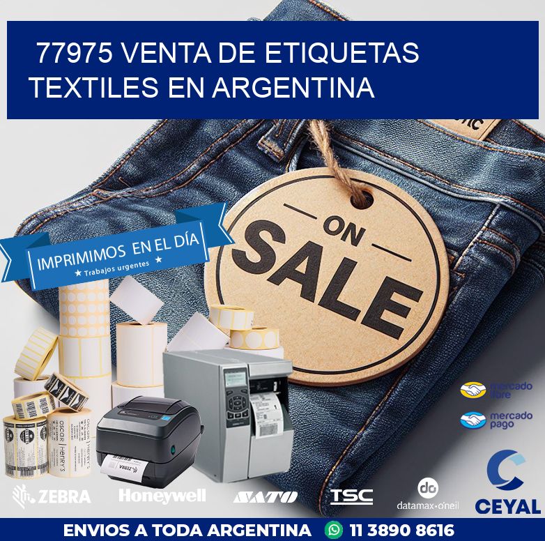 77975 VENTA DE ETIQUETAS TEXTILES EN ARGENTINA