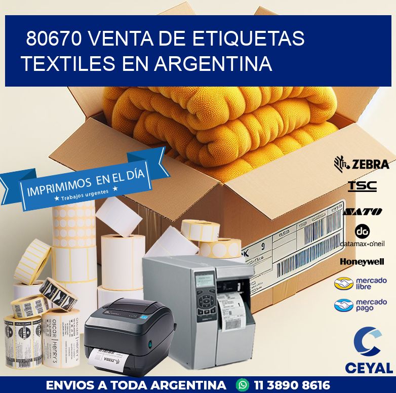 80670 VENTA DE ETIQUETAS TEXTILES EN ARGENTINA