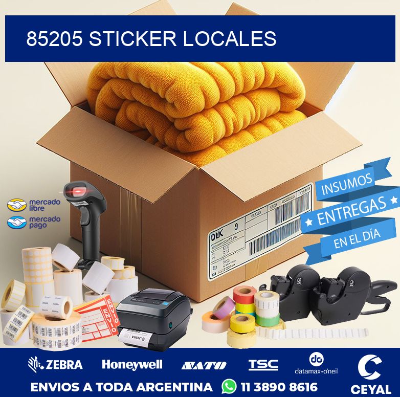 85205 STICKER LOCALES