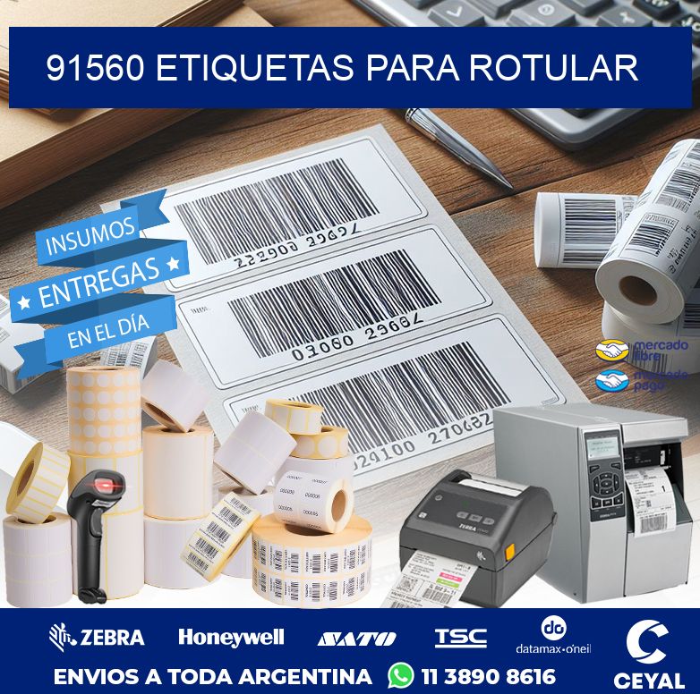 91560 ETIQUETAS PARA ROTULAR