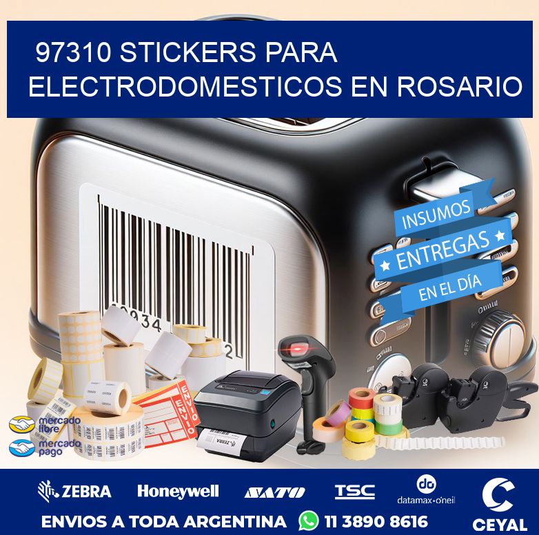 97310 STICKERS PARA ELECTRODOMESTICOS EN ROSARIO