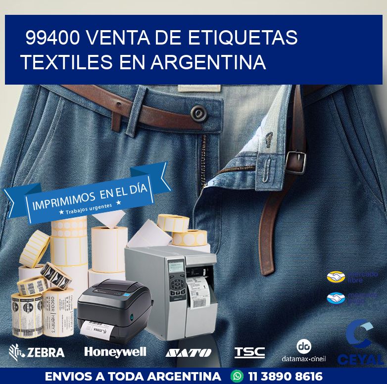 99400 VENTA DE ETIQUETAS TEXTILES EN ARGENTINA