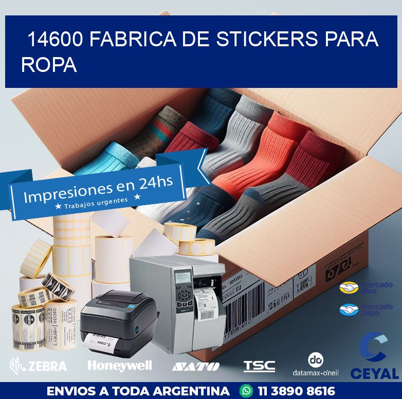 14600 FABRICA DE STICKERS PARA ROPA