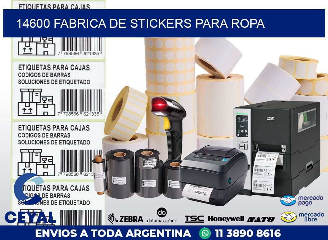 14600 FABRICA DE STICKERS PARA ROPA